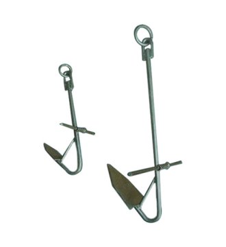 Single fluke anchor