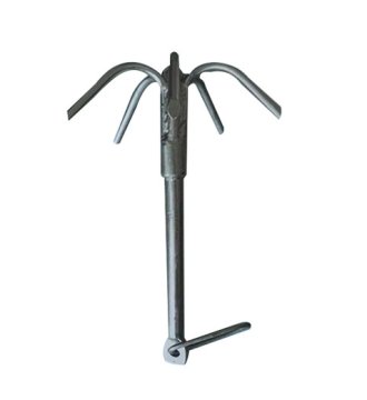 Five claw anchor