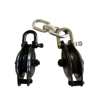 YJ024 Rigging block with d type shackle