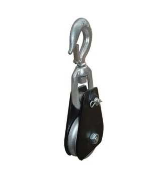 yj197 Snatch block swivel hook