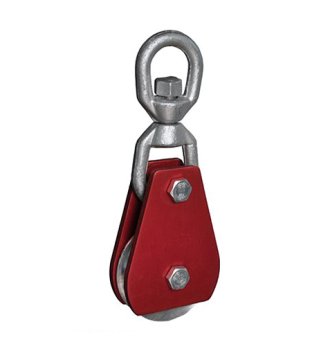 YJ205 alum blocks w/swivel eye