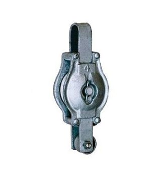 YJ007 Malleable iron shellblock for manila rope singlesheave without shackle