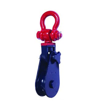 YJ058 Light type championsnatch block with shackle